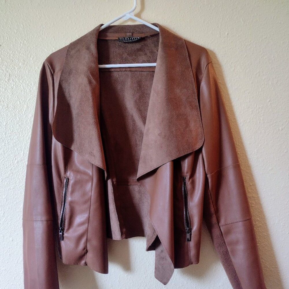 Faux Leather Jacket